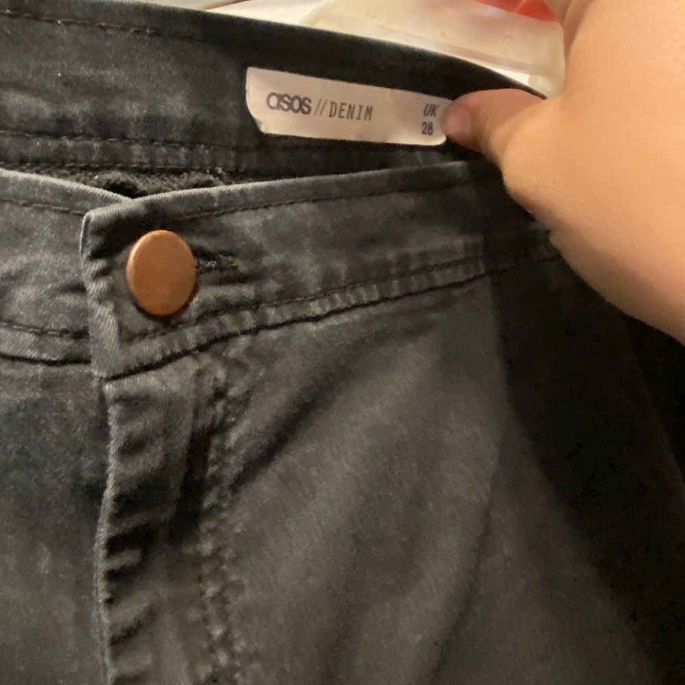 ASOS Denim Black pants